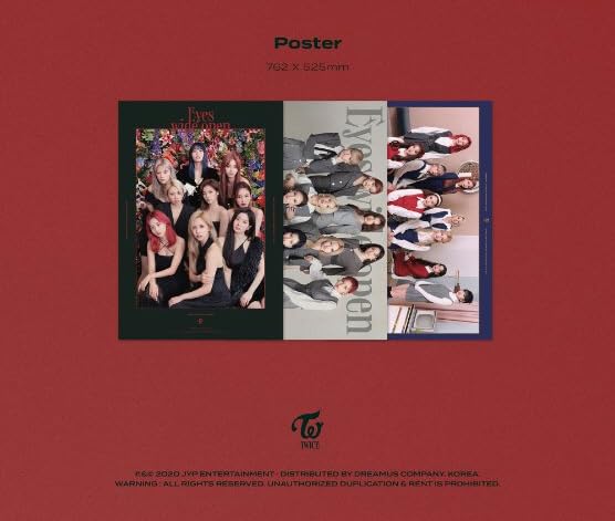 Amazon.co.jp: TWICE - Vol.2 Eyes wide open CD+Folded Poster